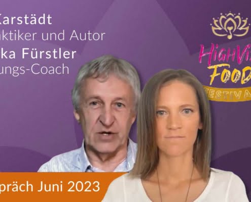 Uwe Karstädt zum Thema "Fulvinsäure" auf dem HighVibe Food Festival 2023