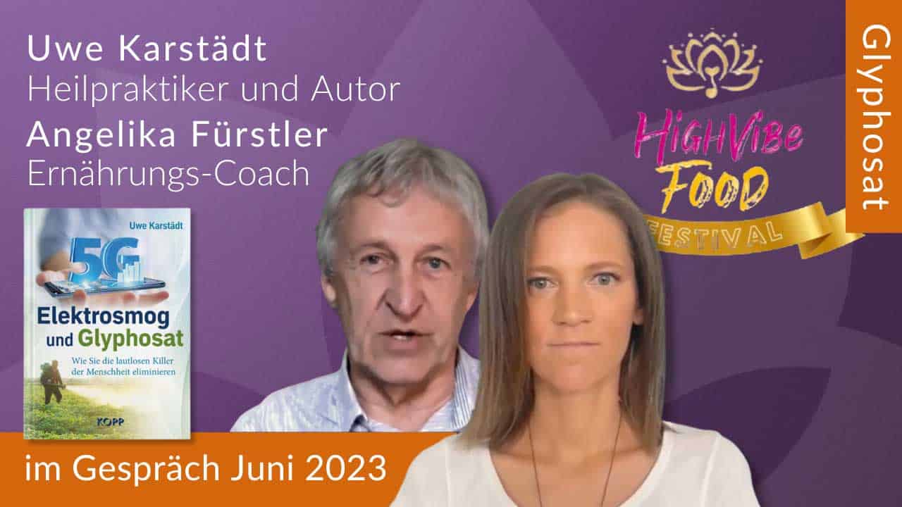 Uwe Karstädt zum Thema "Glyphosat" auf dem HighVibe Food Festival 2023