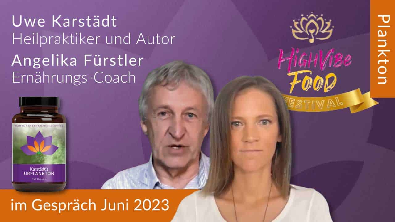 Uwe Karstädt zum Thema „Plankton“ auf dem HighVibe Food Festival 2023