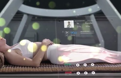 Wärmetherapie mit Amethyst-Infrarotmatten